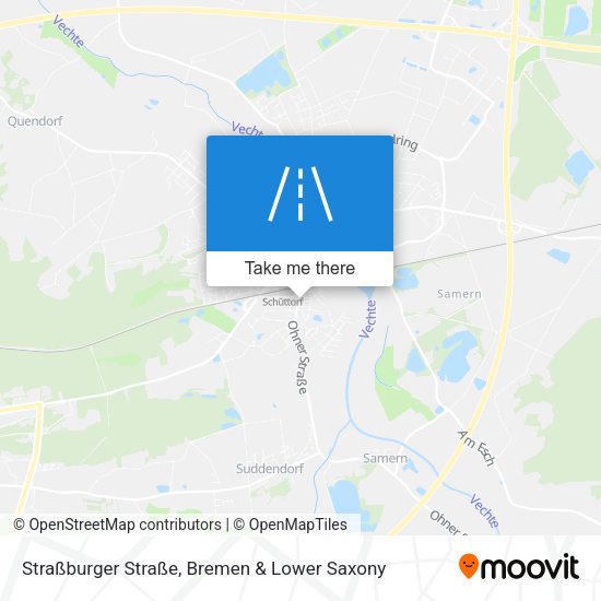 Straßburger Straße map