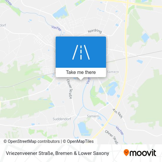 Vriezenveener Straße map