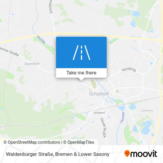 Waldenburger Straße map
