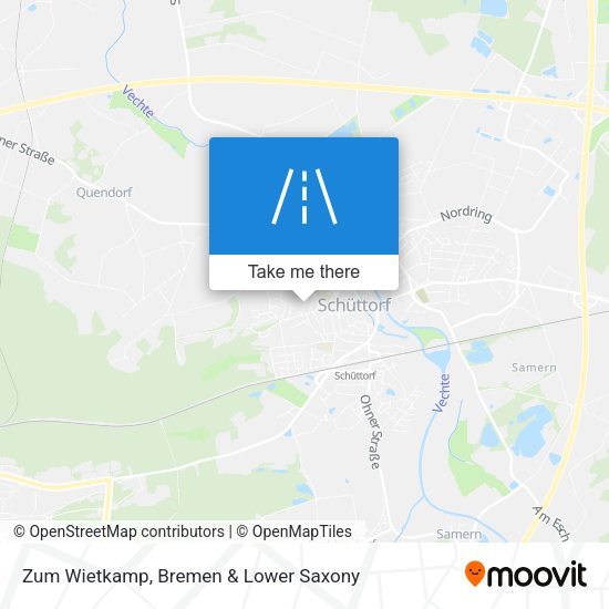Zum Wietkamp map
