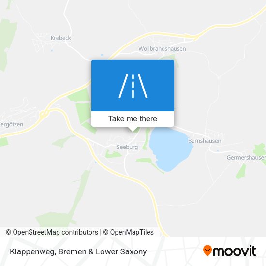Klappenweg map