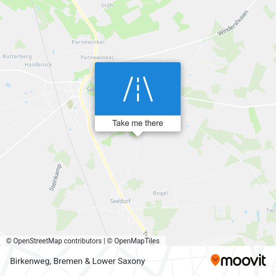 Birkenweg map