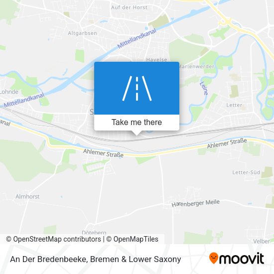 An Der Bredenbeeke map