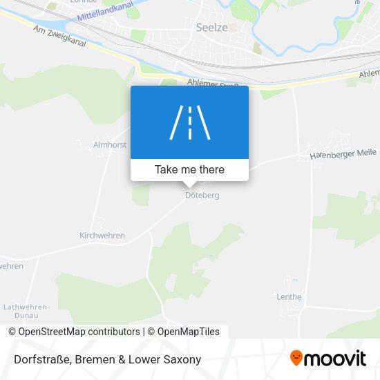 Dorfstraße map