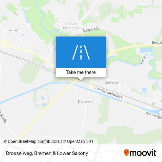 Drosselweg map