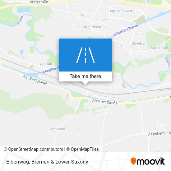 Eibenweg map