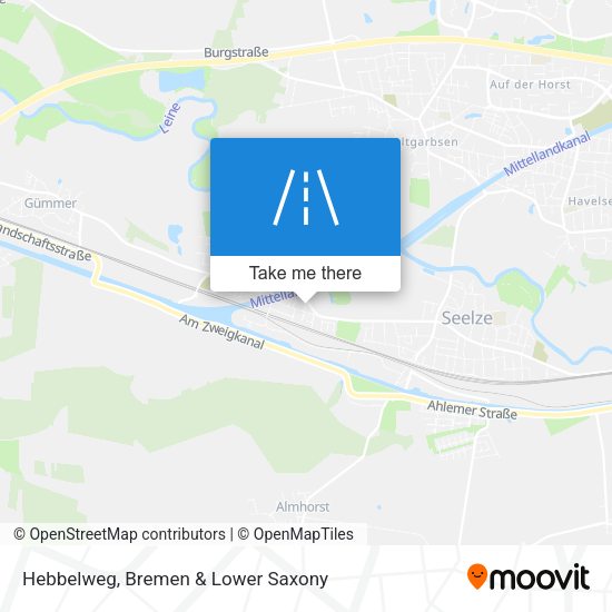 Hebbelweg map