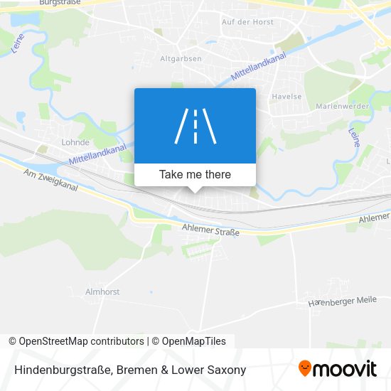 Hindenburgstraße map