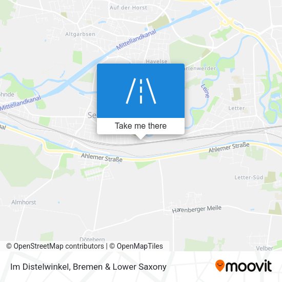 Im Distelwinkel map