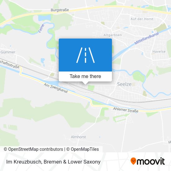 Im Kreuzbusch map