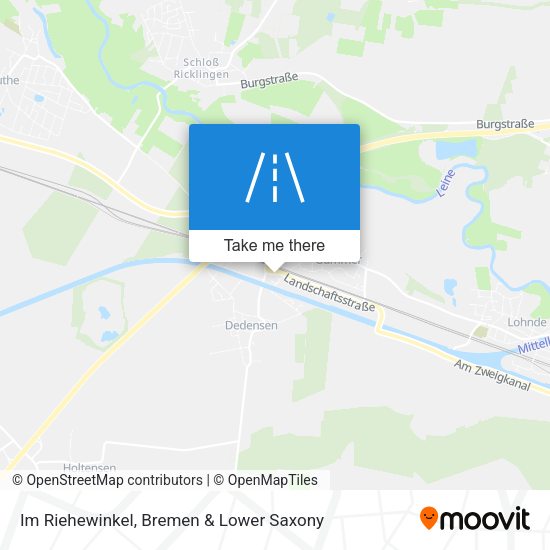 Im Riehewinkel map