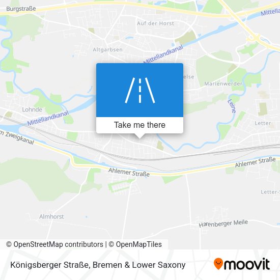 Königsberger Straße map