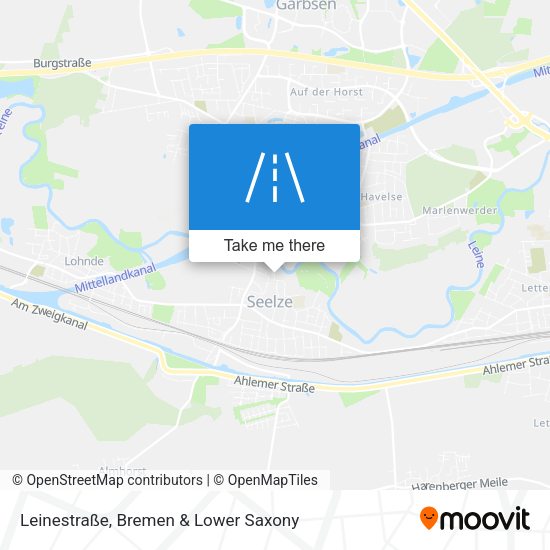 Leinestraße map