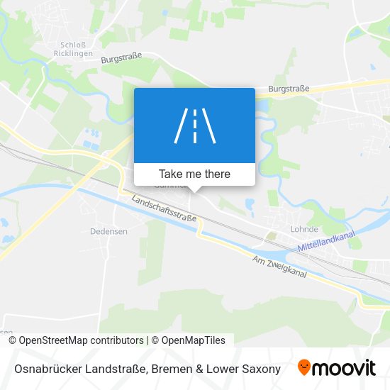 Osnabrücker Landstraße map