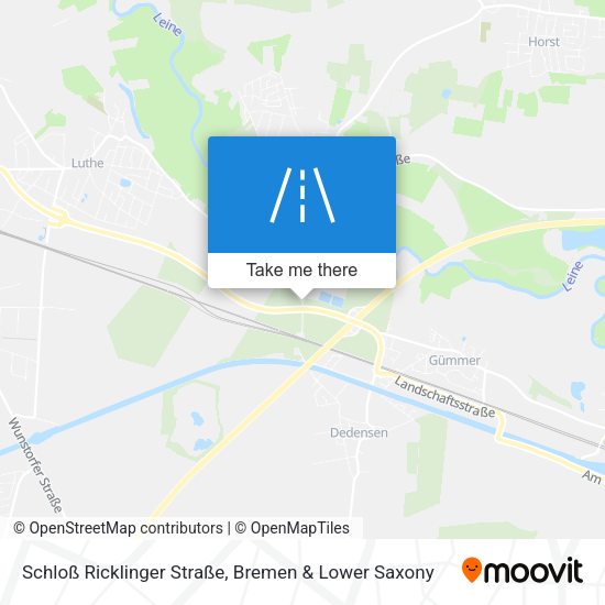 Schloß Ricklinger Straße map