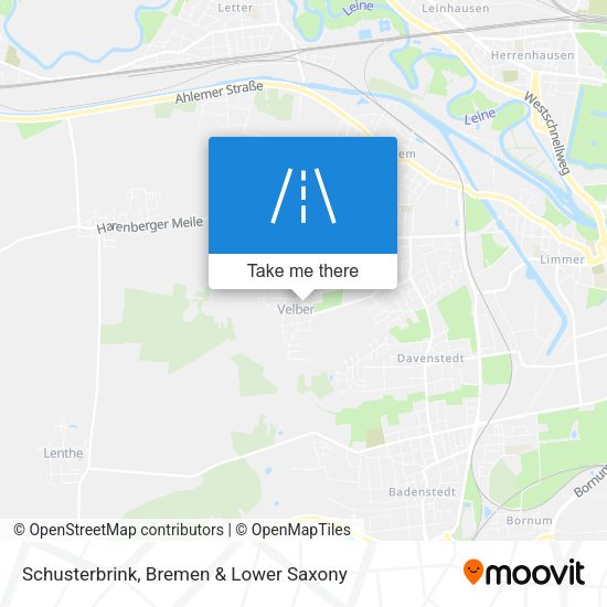 Schusterbrink map