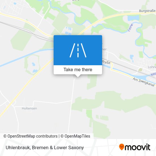 Uhlenbrauk map