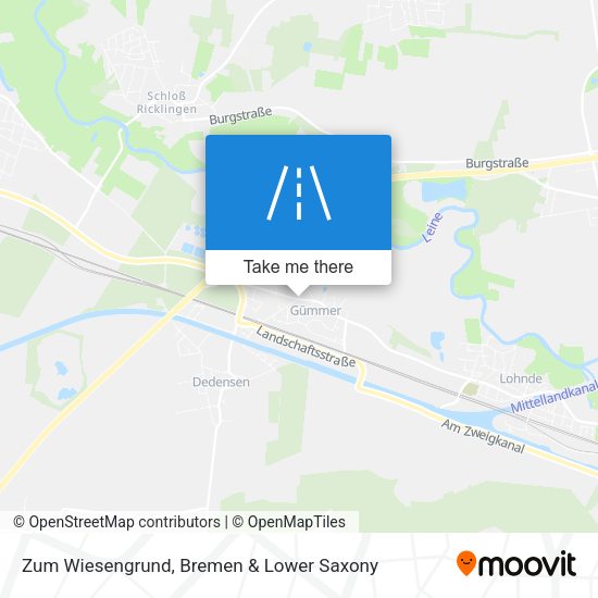 Zum Wiesengrund map