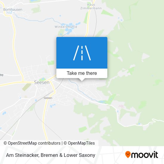 Am Steinacker map