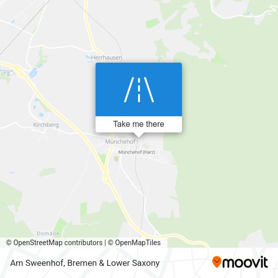 Am Sweenhof map