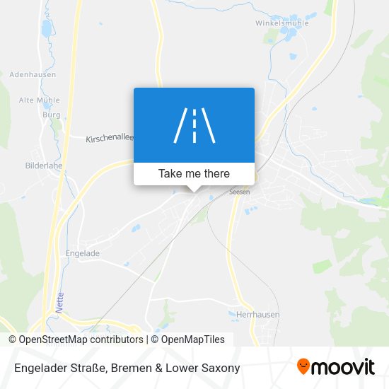 Engelader Straße map