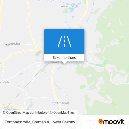 Fontanestraße map