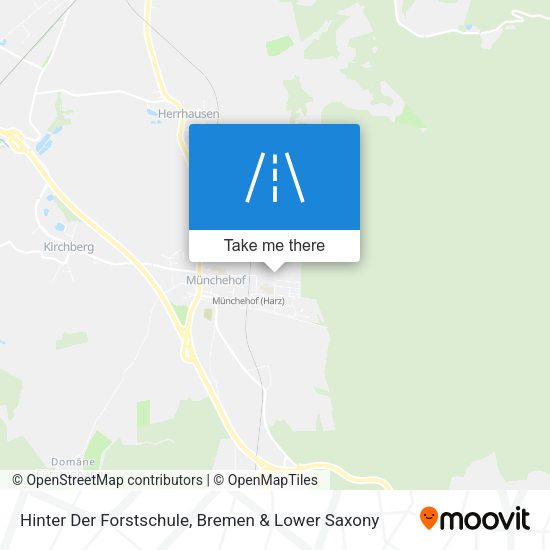 Hinter Der Forstschule map