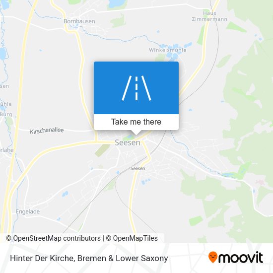 Hinter Der Kirche map
