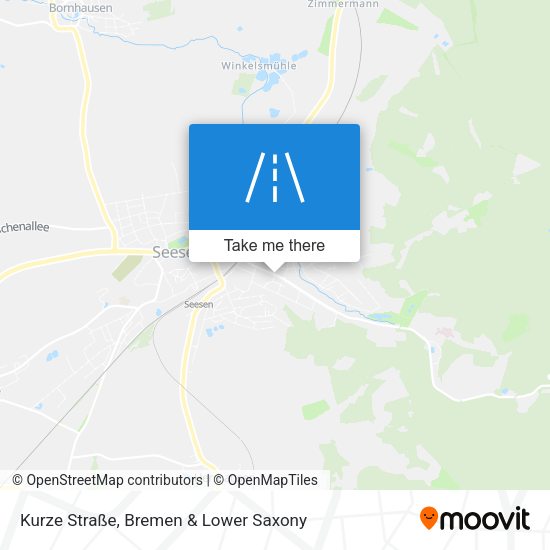 Kurze Straße map