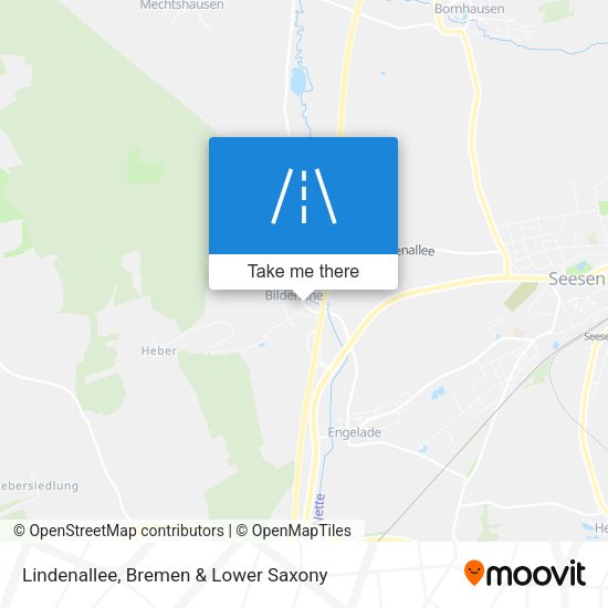 Lindenallee map