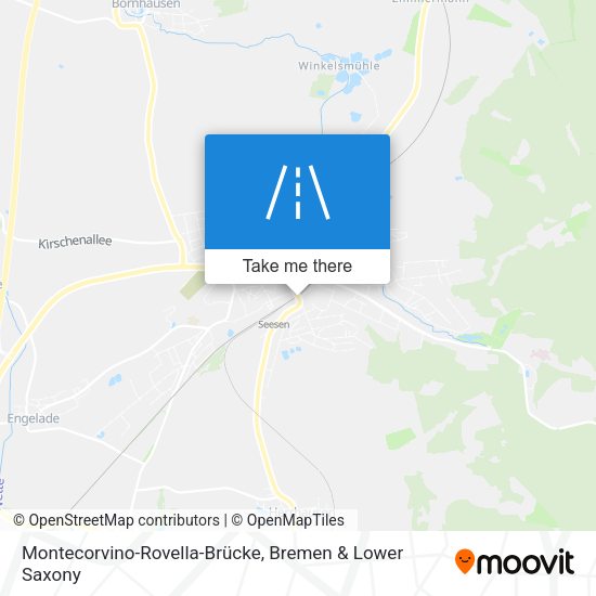 Montecorvino-Rovella-Brücke map