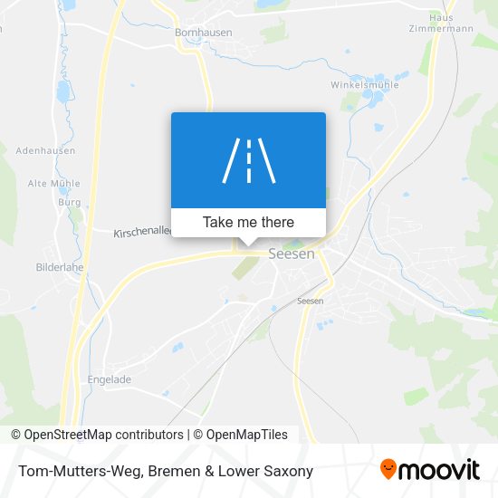 Tom-Mutters-Weg map