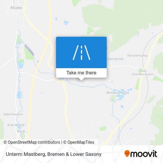 Unterm Mastberg map