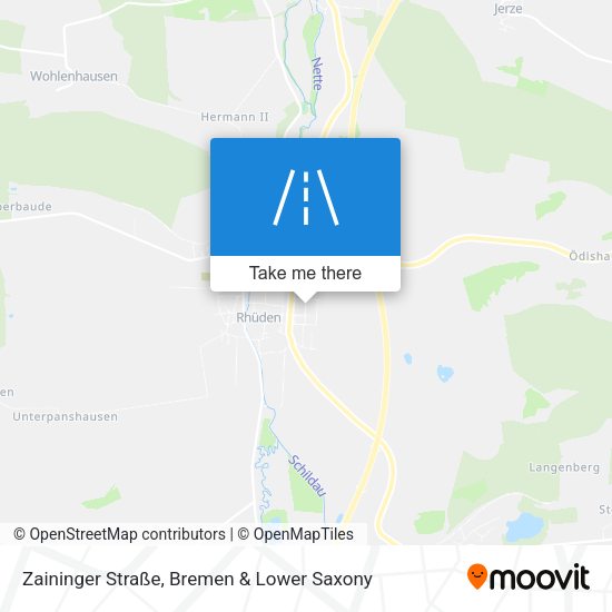 Zaininger Straße map