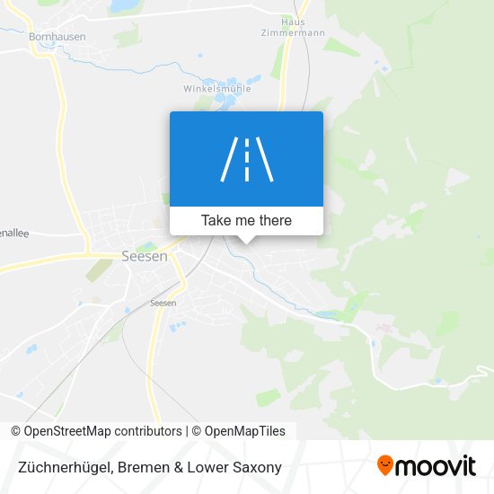 Züchnerhügel map