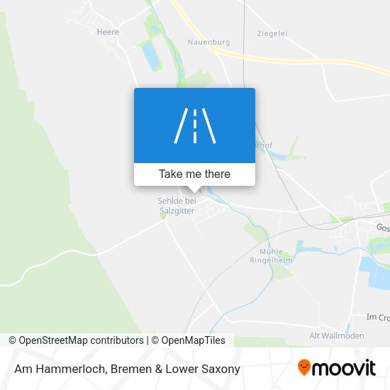 Am Hammerloch map
