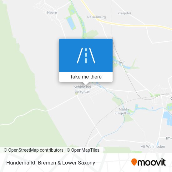 Hundemarkt map
