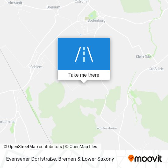 Evensener Dorfstraße map