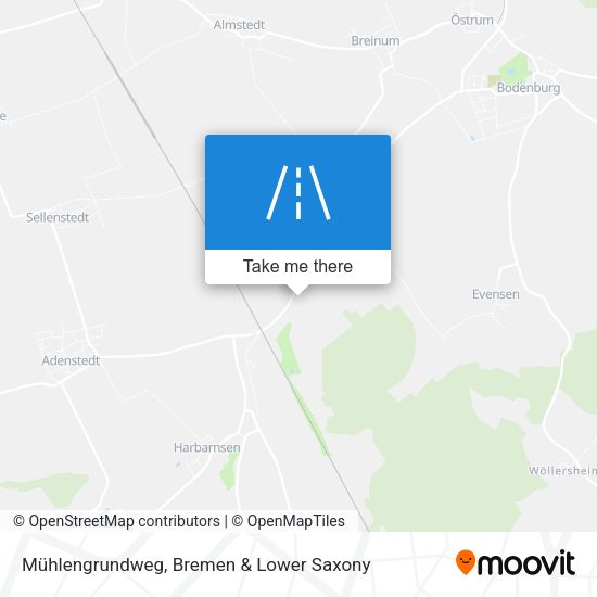 Mühlengrundweg map
