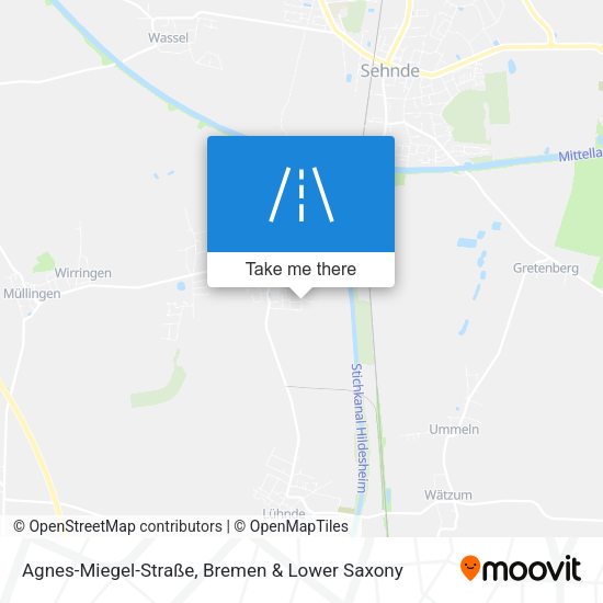 Agnes-Miegel-Straße map