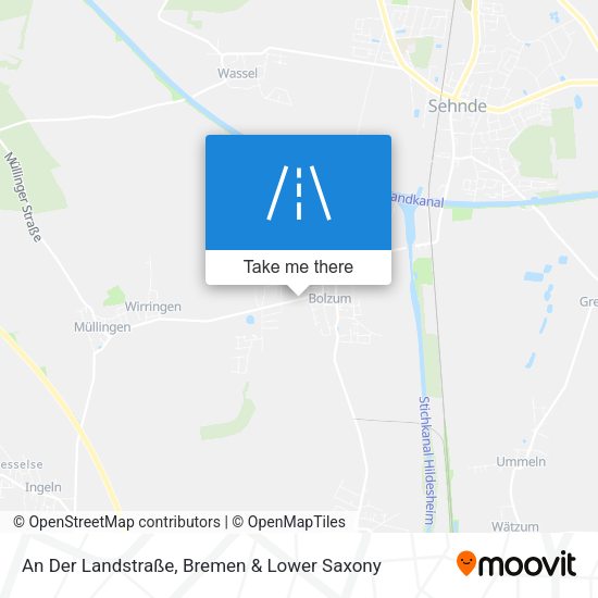 An Der Landstraße map