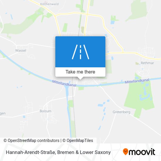 Hannah-Arendt-Straße map