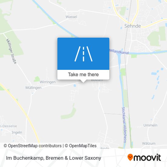 Im Buchenkamp map