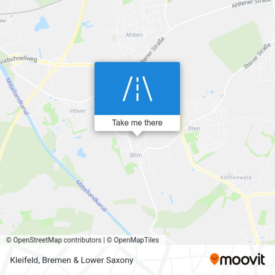 Kleifeld map