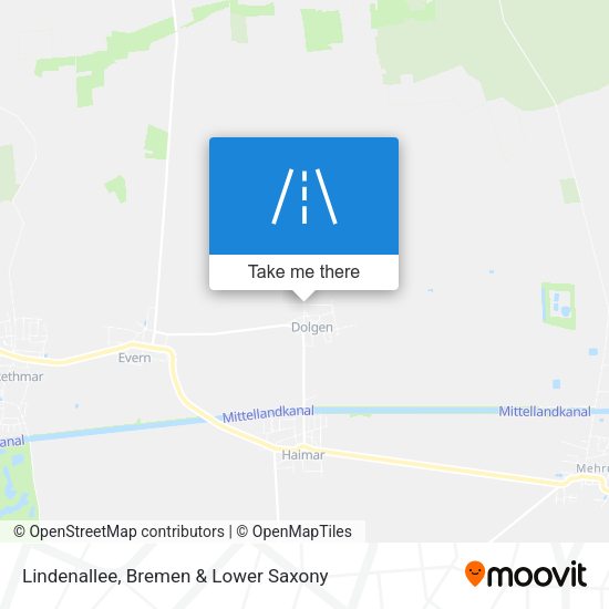 Lindenallee map