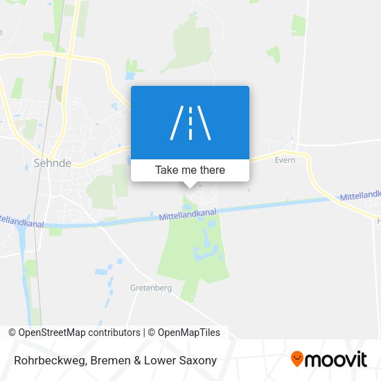 Rohrbeckweg map