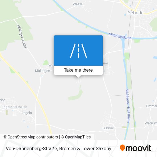 Von-Dannenberg-Straße map
