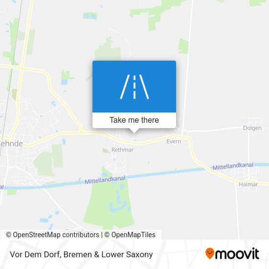 Vor Dem Dorf map