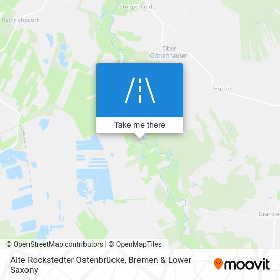 Alte Rockstedter Ostenbrücke map