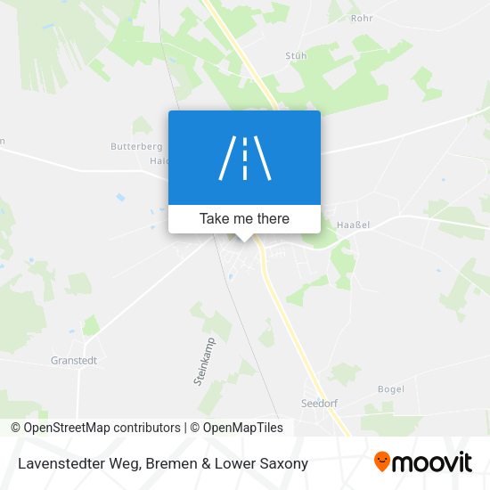 Lavenstedter Weg map